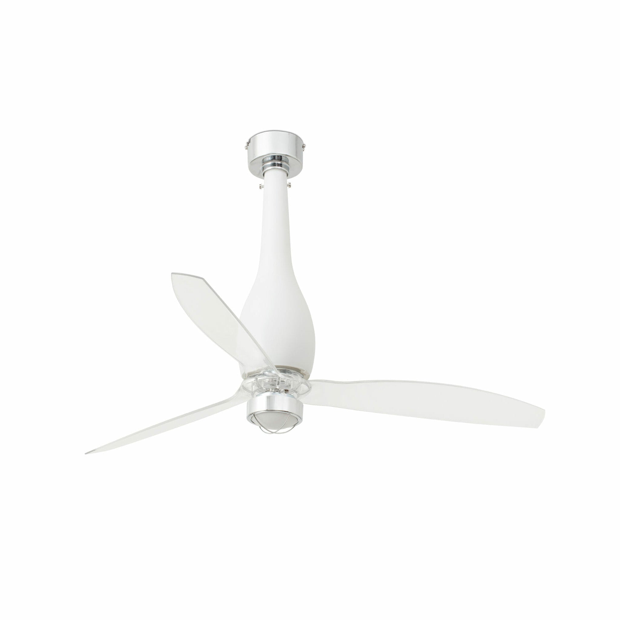ETERFAN M LED Ventilatore bianco opaco/trasparente DC