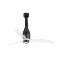 ETERFAN M LED Ventilatore nero opaco/trasparente DC