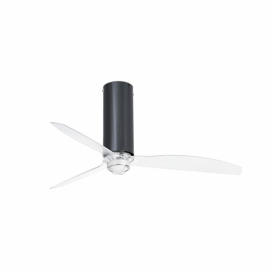 TUBE FAN M LED Ventilatore nero brillante/trasparente DC
