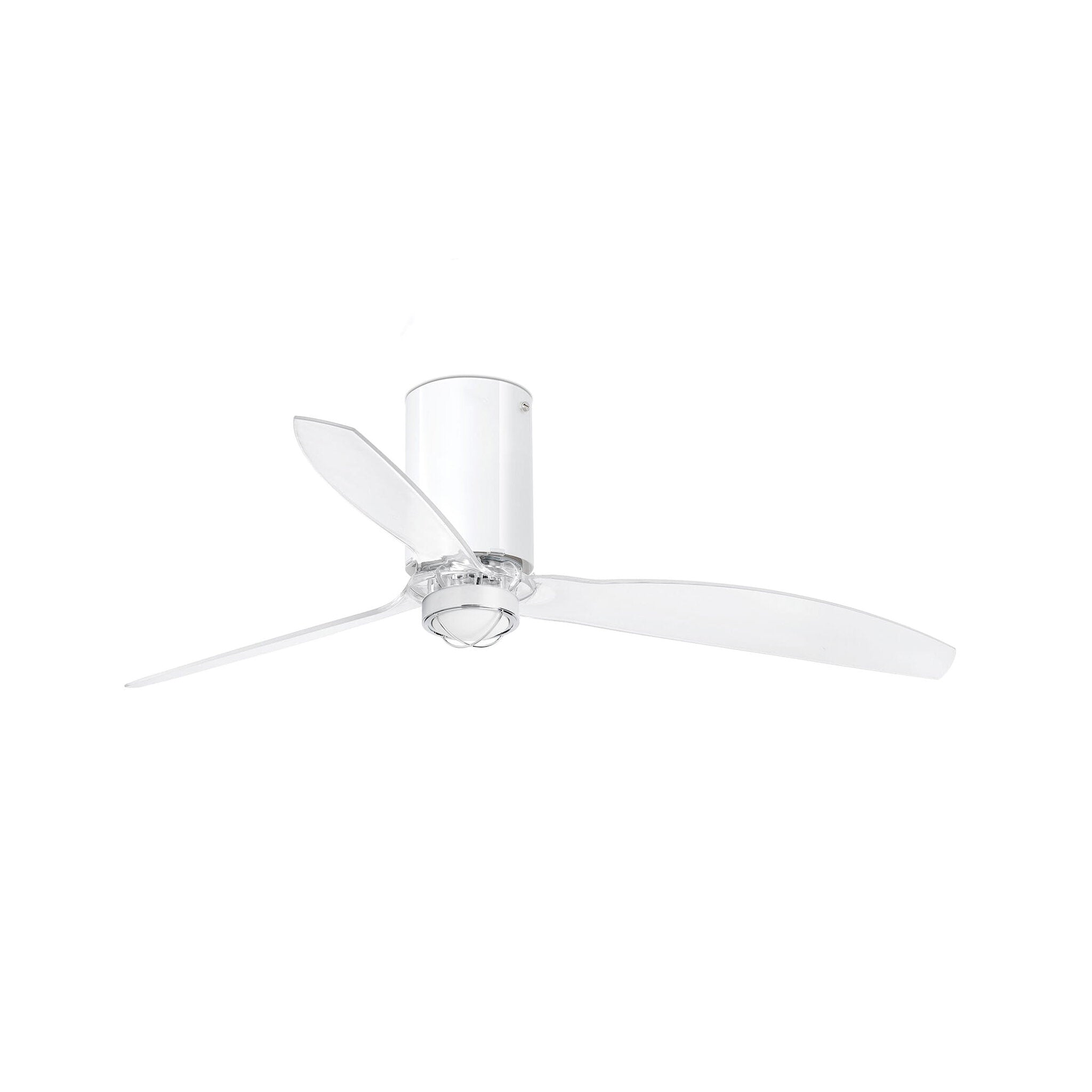 MINI TUBE FAN M LED Ventilatore bianco brillante/trasparente DC