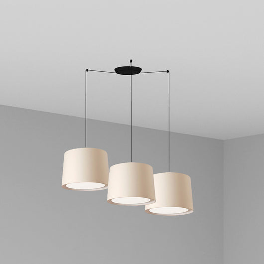 CONGA 3L Lampada sospensione beige