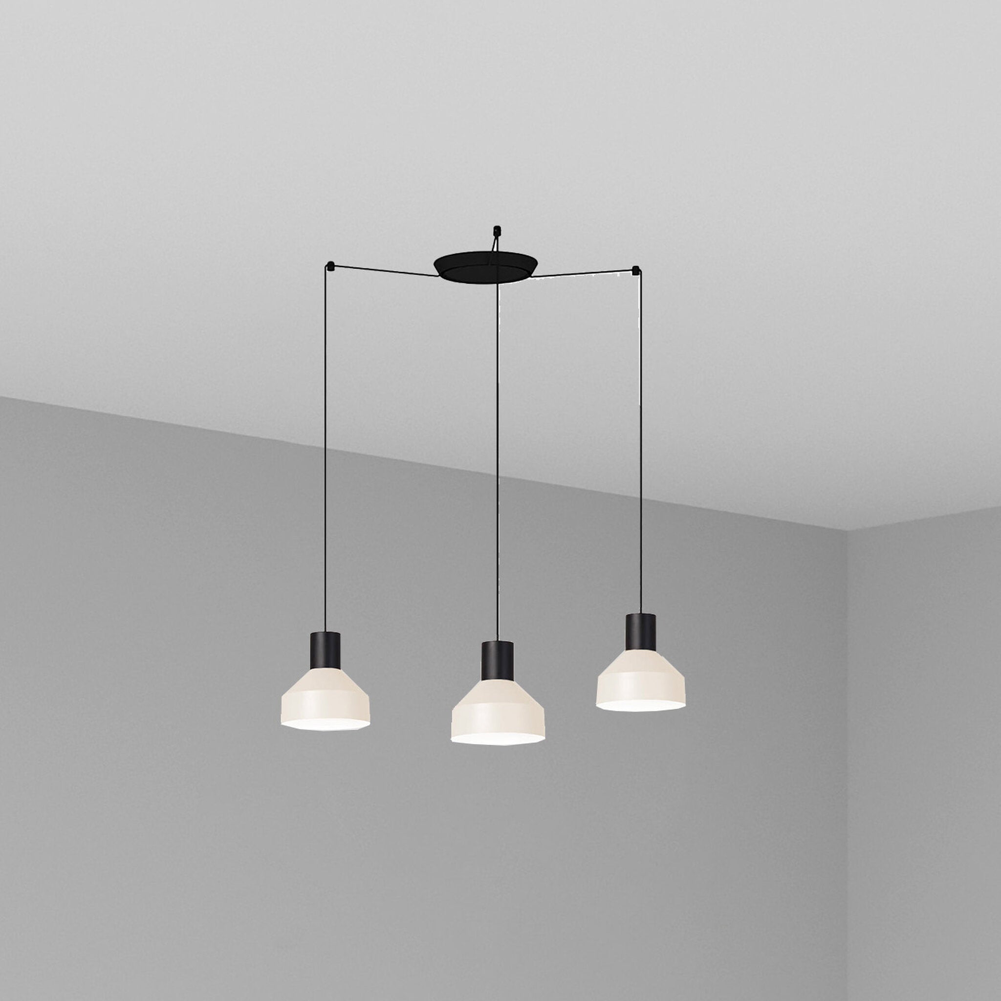 KOMBO 200 3L Lampada sospensione beige