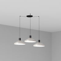 KOMBO 400 3L Lampada sospensione grigio