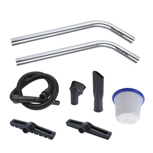 ASPIRATORE ASPIRAPOLVERE SOLIDI ASPIRALIQUIDI BIDONE INOX 80Lt 3x1000W RIBIMEX