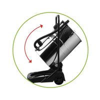 ASPIRATORE ASPIRAPOLVERE SOLIDI ASPIRALIQUIDI BIDONE INOX 80Lt 3x1000W RIBIMEX