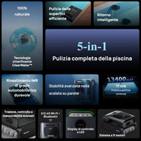 Robot piscina a batteria Beatbot AquaSense 2 Pro