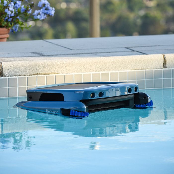 Pulitore di superficie ad energia solare per piscina Beatbot iSkim Ultra
