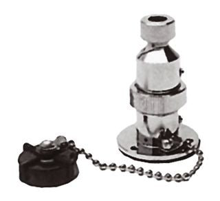 PRESA STAGNA OTTONE CROMATO