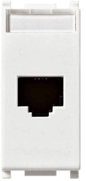 PRESA TELEFONICA RETE RJ45 8/8 PLANA 14339.11