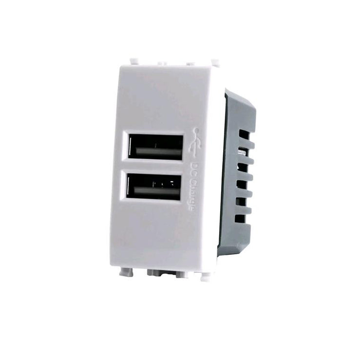 PRESA USB DOPPIA MAPAM 2A 621B/VMR BIA COMP V/PLAN