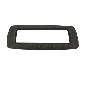 Master modo placca satinato grigio compatibili con supporti master modo *** numero posti 7 posti, confezione 1