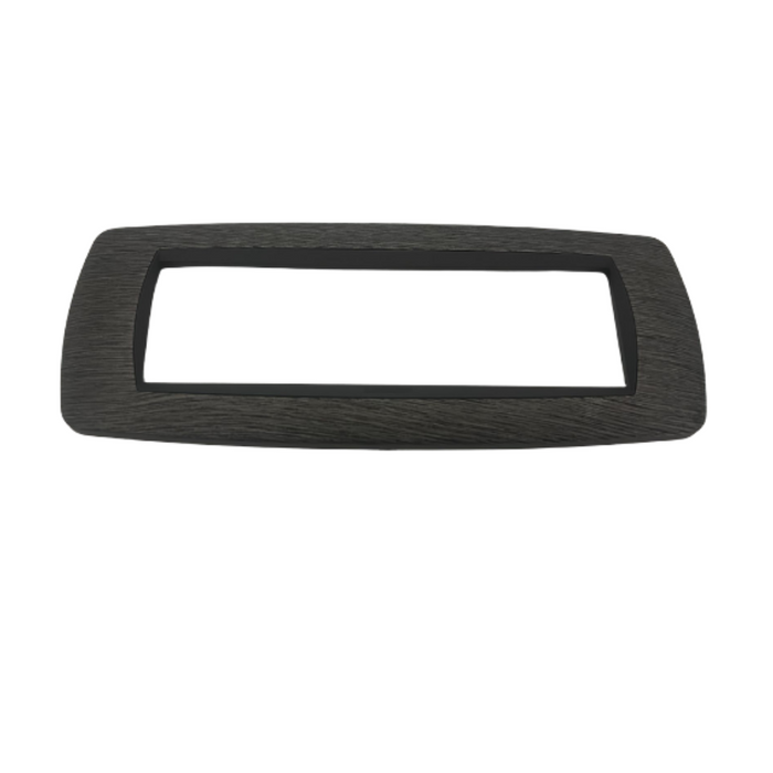 Master modo placca satinato grigio compatibili con supporti master modo *** numero posti 7 posti, confezione 1