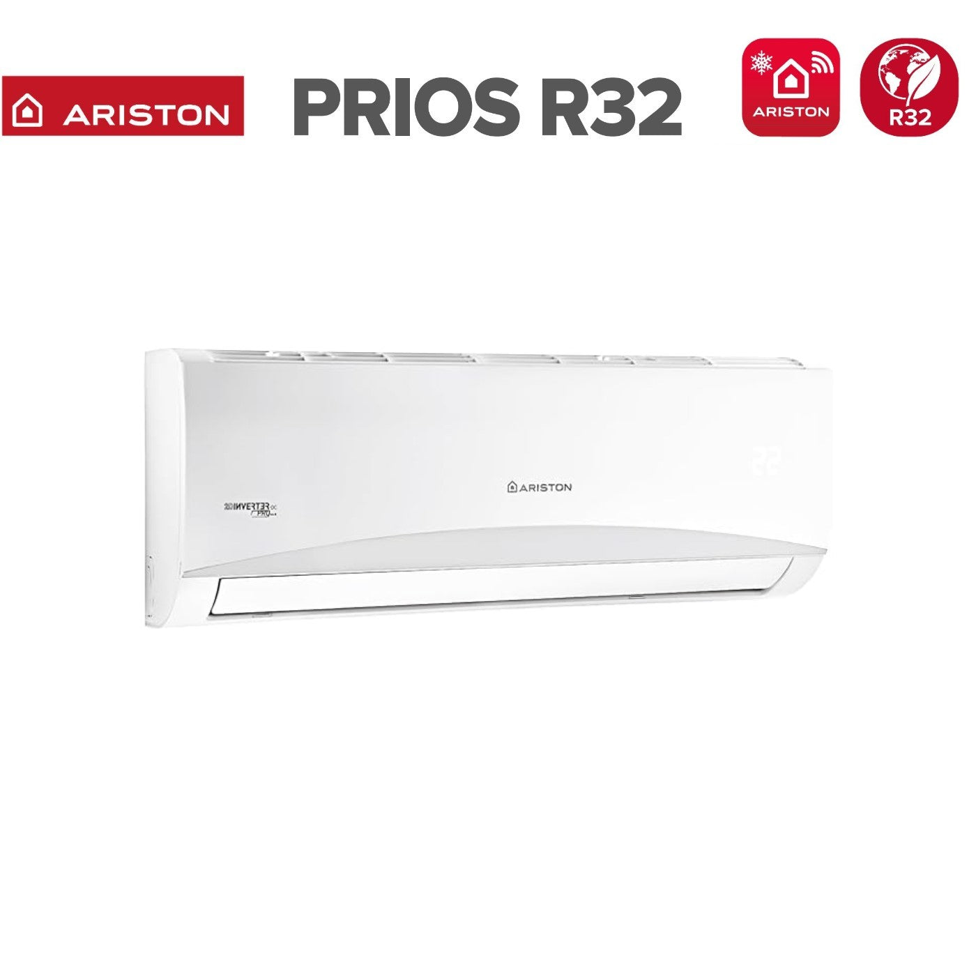 Climatizzatore Condizionatore Ariston Quadri Split Inverter serie PRIOS 9+9+12+12 con QUAD 110 XD0C-O R-32 Wi-Fi Optional 9000+9000+12000+12000