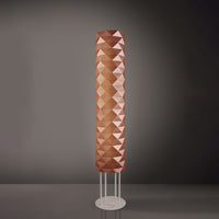 Piantana Moderna Prisma Polilux ® Rame E Metallo 3 Luci E27