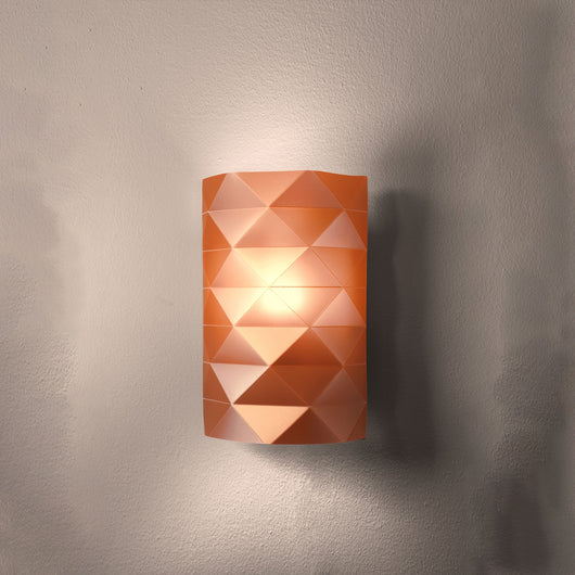 Applique Moderna Prisma Polilux ® Rame 1 Luce E27