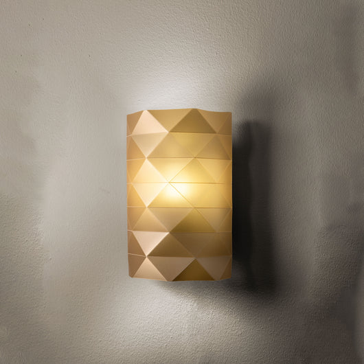 Applique Moderna Prisma Polilux ® New Gold 1 Luce E27