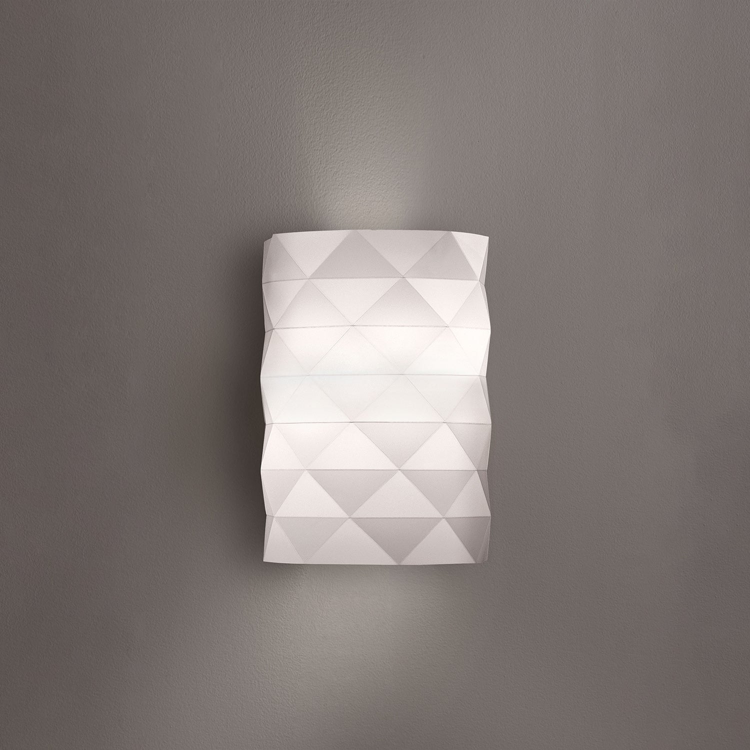 Applique Moderna Prisma Polilux ® Bianco 1 Luce E27