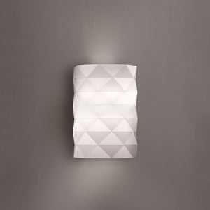 Applique Moderna Prisma Polilux ® Bianco 1 Luce E27