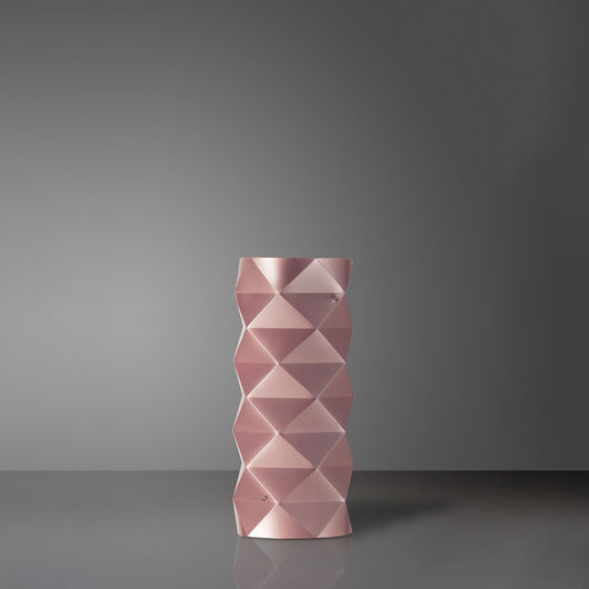 Lampada Da Scrivania-Ufficio Moderna Prisma Polilux ® Pink Metal 1 Luce E27