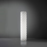 Piantana Moderna Prisma Polilux ® Bianco E Metallo 3 Luci E27 H122Cm