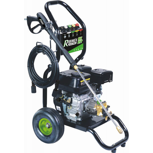 IDROPULITRICE A SCOPPIO RX21T 200bar PORTATA MAX 678L/h 6,5HP +ACCESSORI RIBIMEX