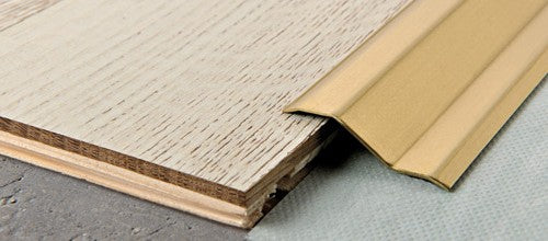 PROFILI PROFLOOR ADESIVI PER PAVIMENTI - cm 93 - ottone lucido