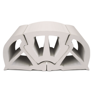 PROFILO BUMPER 160 BIANCO MT 2