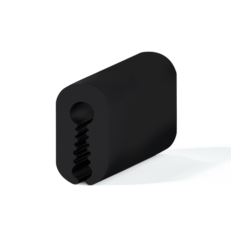 PROFILO DI FINITURA NERO MT 20