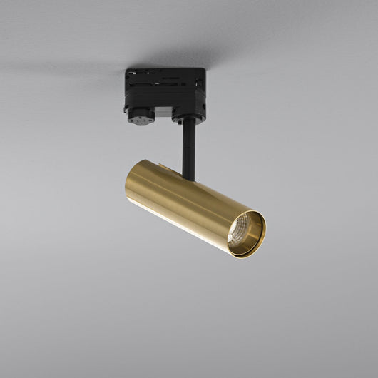 PROIETTORE A BINARIO LED ROCKET ORO 7W 980LM CCT 3000K / 4000K 5X1,65CM