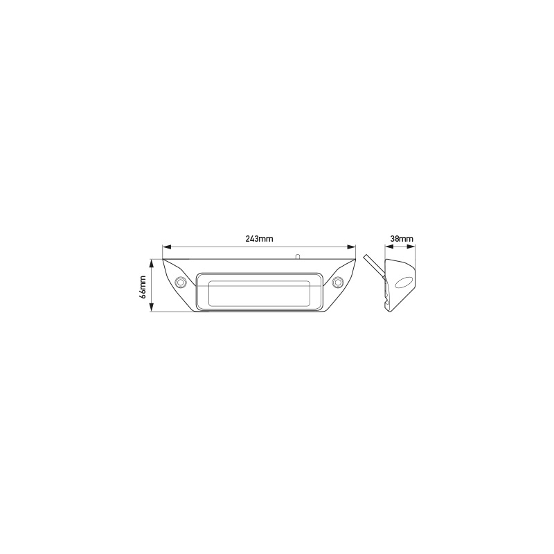 PROIETTORE DA COPERTA FMS1200 BIANC