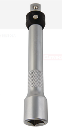 PROLUNGA PER BUSSOLE 1/2" CON MECCANISMO DI BLOCCAGGIO - 250 mm - BENMAN