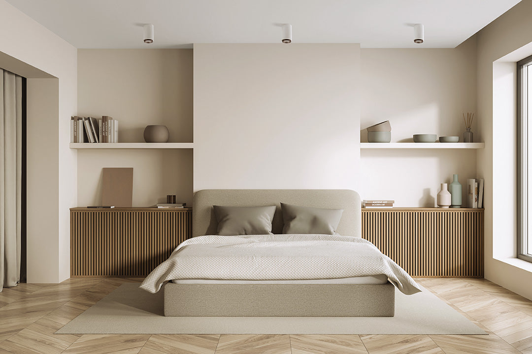 PROPILEI lampada da Soffitto 2 Anelli Alluminio e Bronzo d.7cm in alluminio e gesso attacco GU10