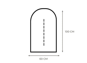 Sacco Appendiabiti 60x100 cm Protezione Abiti Armadio Antipolvere Sacchetto Indumenti - Set 5 pezzi - 60x100