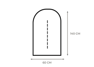 Sacco Appendiabiti 60x140 cm Protezione Abiti Armadio Antipolvere Sacchetto Indumenti - Set 1 pezzo - 60x140