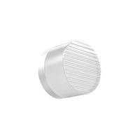 Beneito Faure Applique Led da Parete Oma - 8W, IP65, CCT Switch 2000K/2800K/4000K, Plafoniera da parete in Alluminio Vintage - Bianco