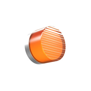 Beneito Faure Applique Led da Parete Oma - 8W, IP65, CCT Switch 2000K/2800K/4000K, Plafoniera da parete in Alluminio Vintage - Ambra