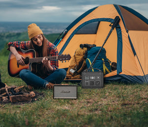 EZVIZ  PS600, stazione di alimentazione portatile, capacit√† 607Wh, 9 ingressi, display smart, ricarica con pannello solare (non incluso)