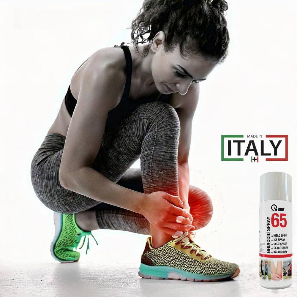 Vmd 65 ghiaccio spray 400 ml lenisce trauma contusioni dolore immediato