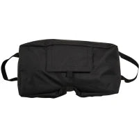Base per Ombrellone a Sacco Riempibile con 50 kg di Sabbia,  in Plastica e tessuto Oxford, 50x25x18 cm, Nero