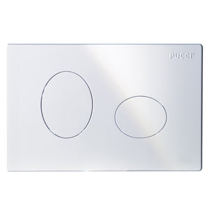 Placca Per Cassetta Incasso Pucci Serie Eco Elisse Colore Bianco cod. PUCCI 80130550