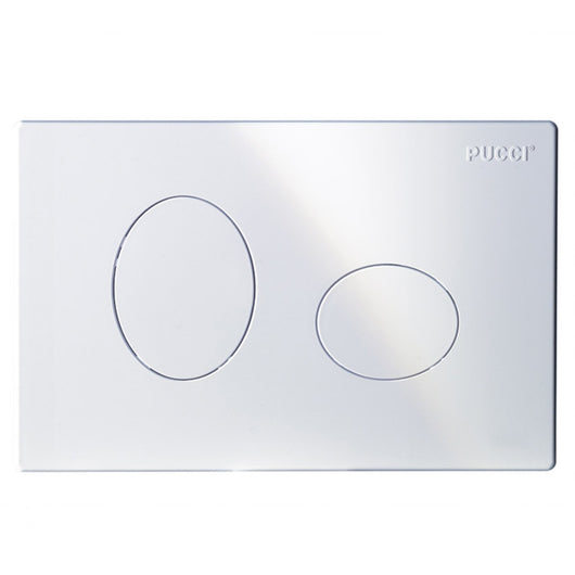 Placca Per Cassetta Incasso Pucci Serie Eco Elisse Colore Bianco cod. PUCCI 80130550