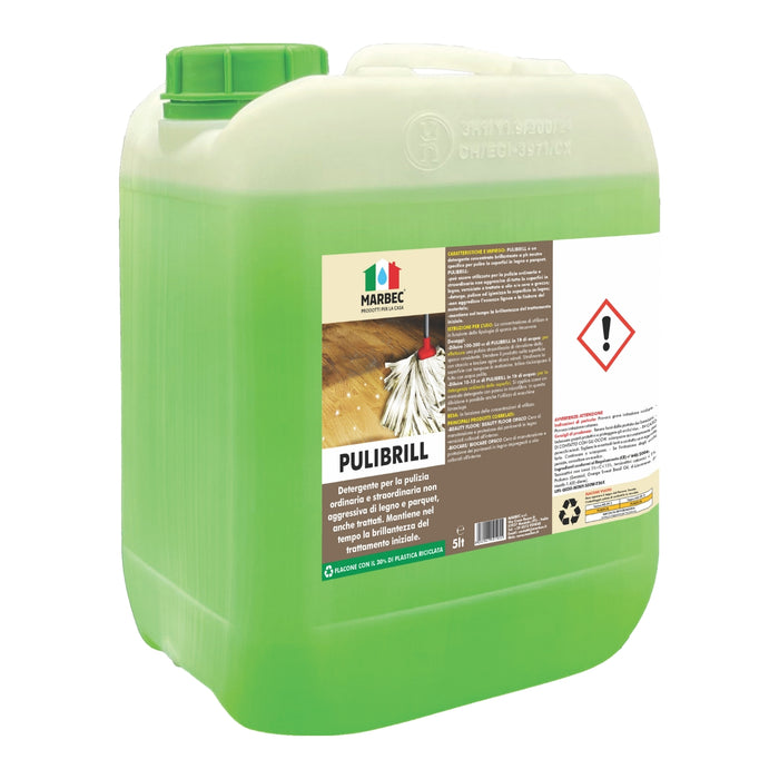 Come pulire il legno PULIBRILL   5LT