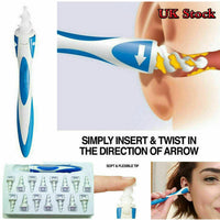 PULIZIA ORECCHIE ORECCHIO RIMOZIONE TOGLI ELIMINA CERUME A SPIRALE