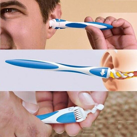 PULIZIA ORECCHIE ORECCHIO RIMOZIONE TOGLI ELIMINA CERUME A SPIRALE