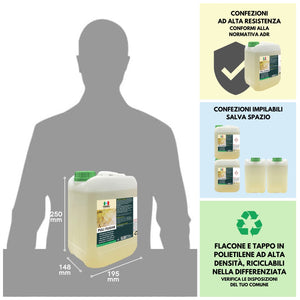 Come pulire le fughe dei pavimenti PULI FUGHE   5LT