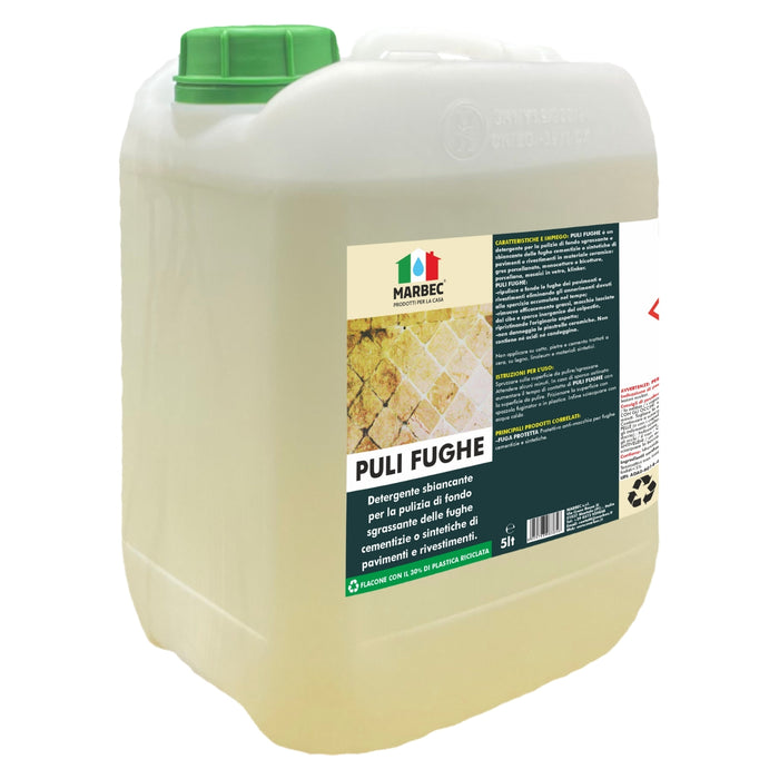 Come pulire le fughe dei pavimenti PULI FUGHE   5LT