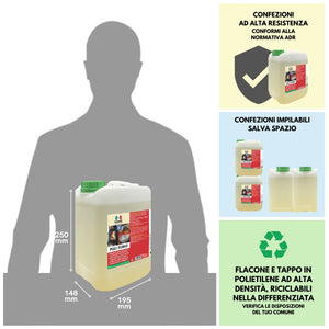 Detergente Rapido per Forni, Barbecue e Vetri Caminetti | PULI FUMO 5LT