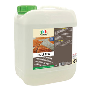 Detergente per pulire divano, tappeti e moquette PULI TEX   5LT