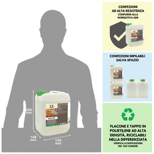 Detergente per pulire divano, tappeti e moquette PULI TEX   5LT