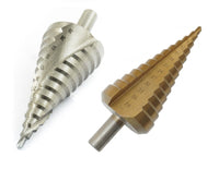 PUNTA FRESA A SCALINO GRADINO ALLARGAFORO ALLARGAFORI PER METALLO CONICA 4-39